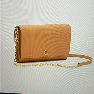 Tory Burch Robinson chain wallet